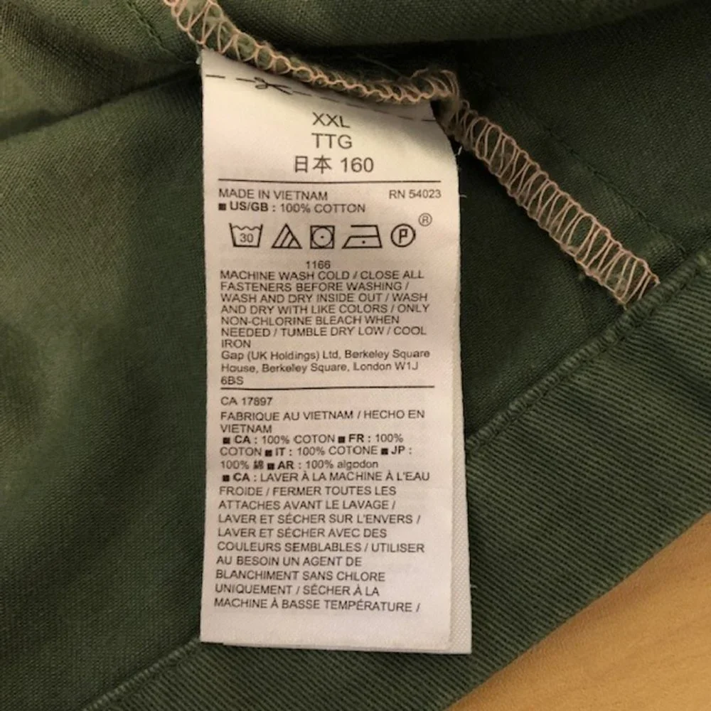 Gap Kids Jacket Green Size XXL